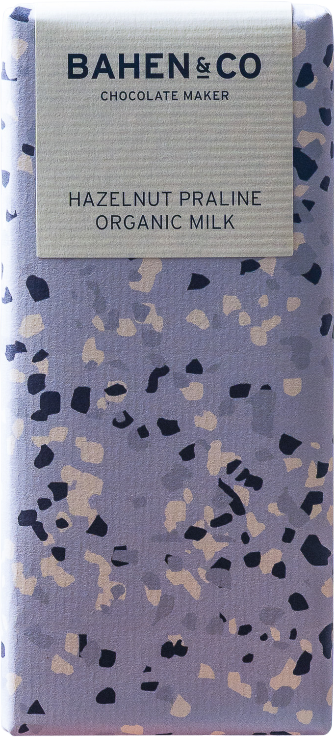 Bahen & Co Chocolate - Hazelnut Praline Organic Milk