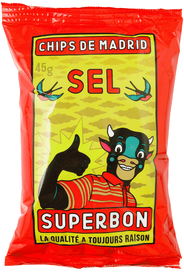Superbon - Salt / Sel Chips 45g
