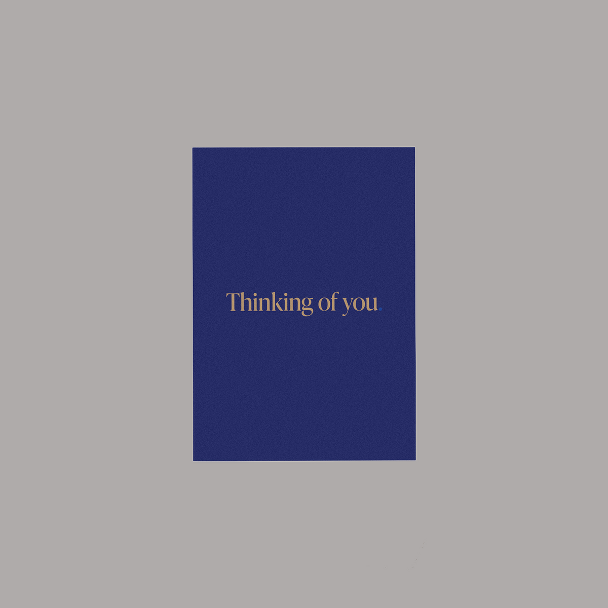 CARDBOARD - THINKING OF YOU card