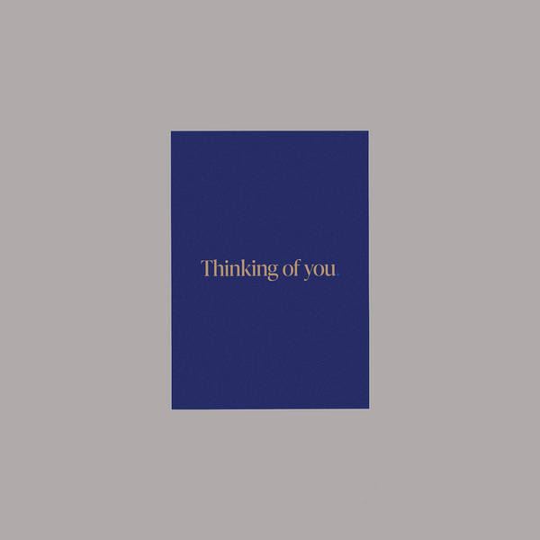 CARDBOARD - THINKING OF YOU card