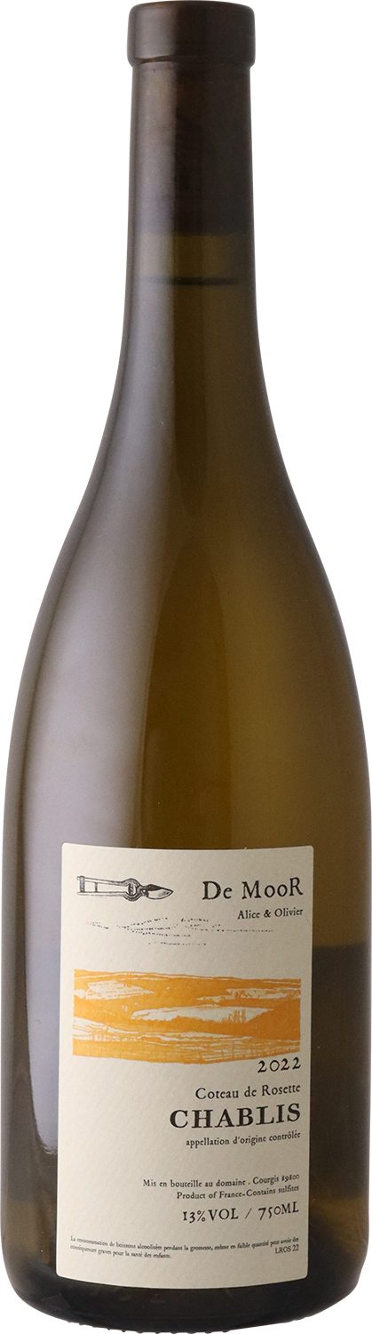 Alice and Olivier de Moor - 2022 Chablis Coteau de Rosette
