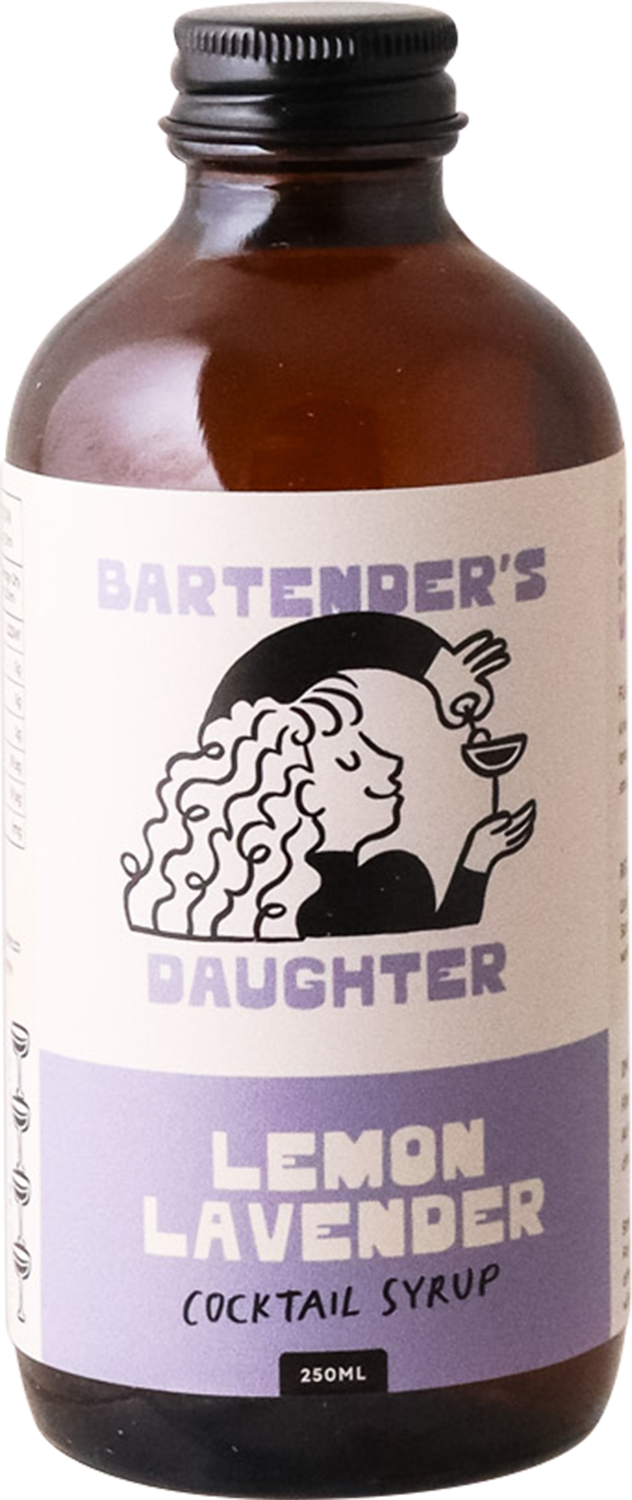 Bartender's Daughter - Lemon Lavender Syrup 250ml