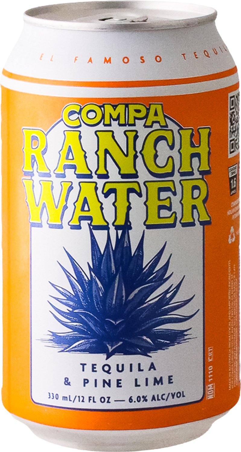 Compa - Pine Lime Ranch Water 4PACK