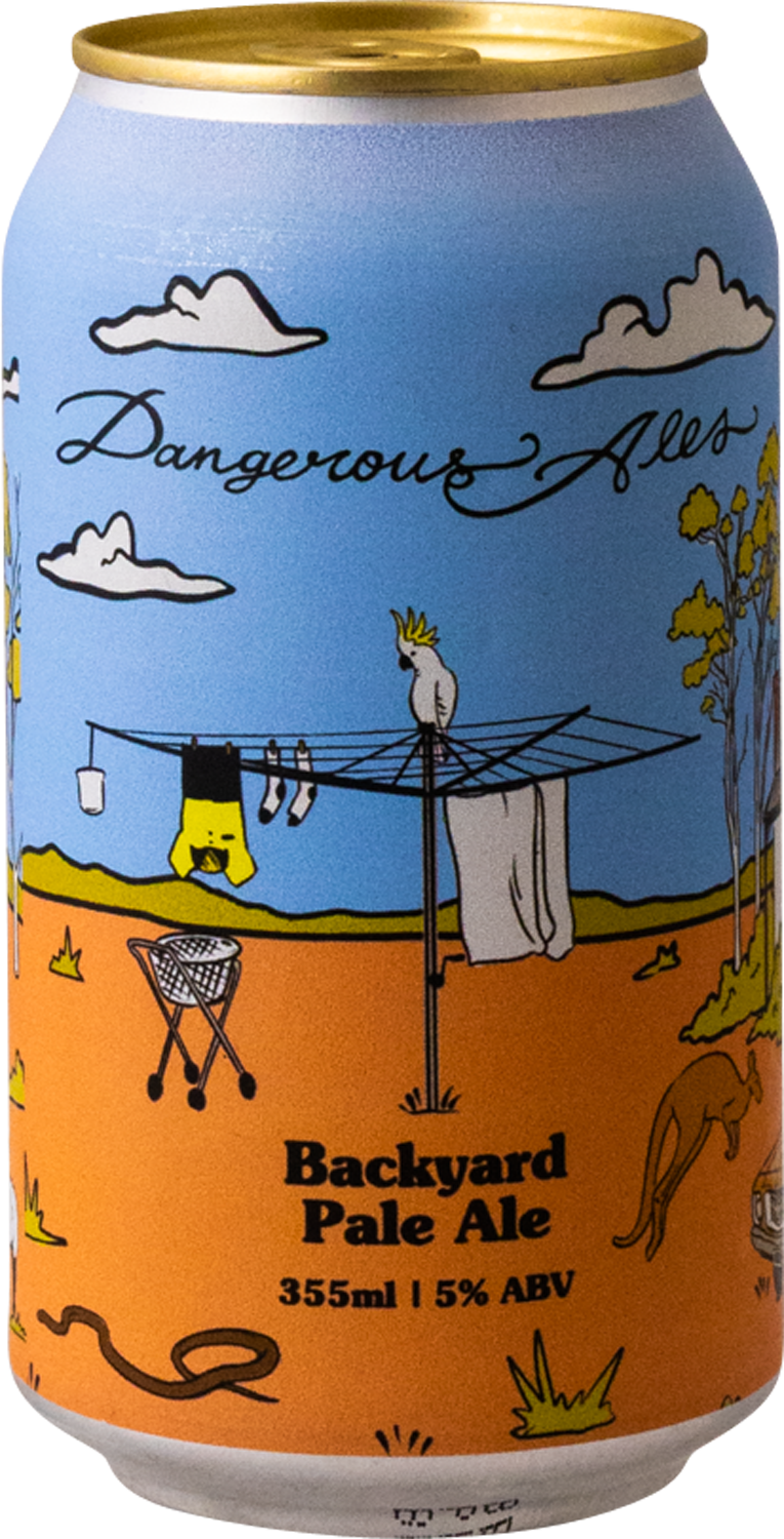 Dangerous Ales - Backyard Pale Ale 4PACK