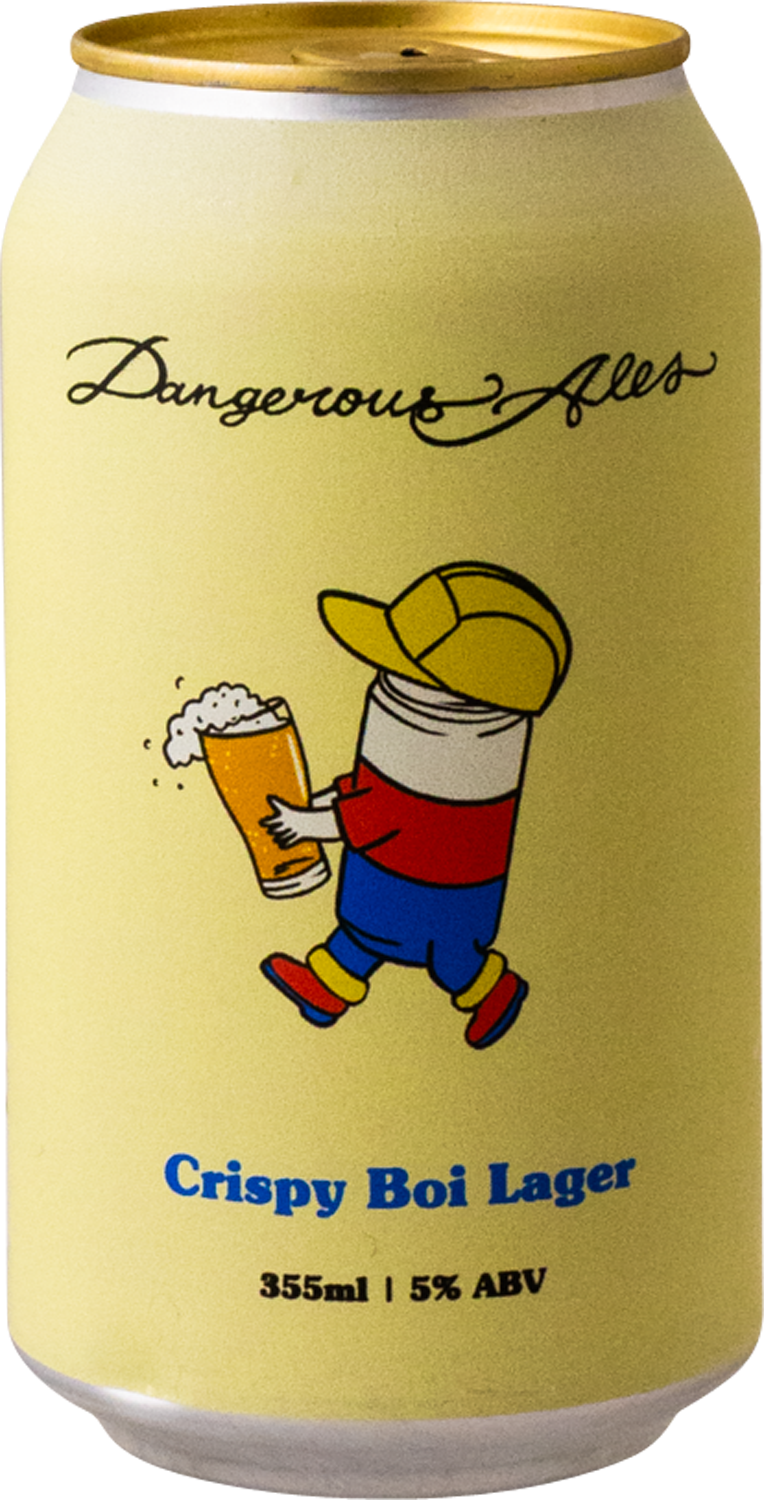 Dangerous Ales - Crispy Boi Lager 4PACK