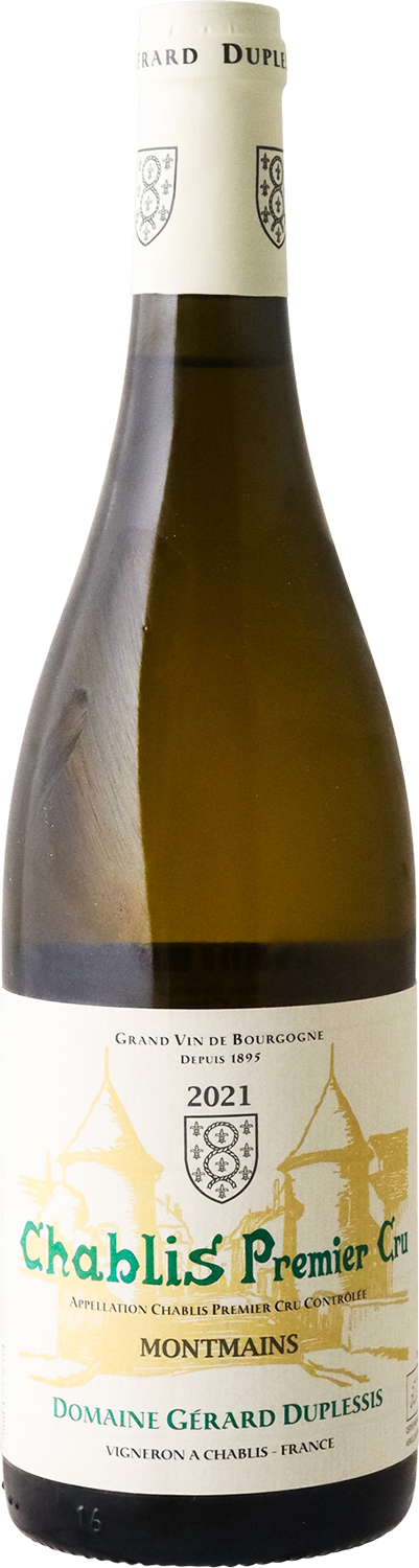 Domaine Gerard Duplessis - 2021 Chablis 1er Cru Montmains