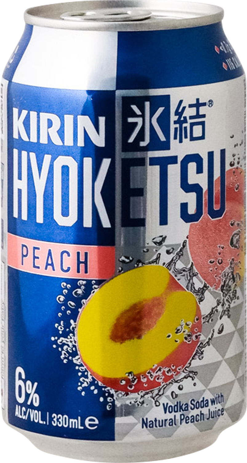 Kirin - Hyoketsu Vodka Soda with Peach 4PACK