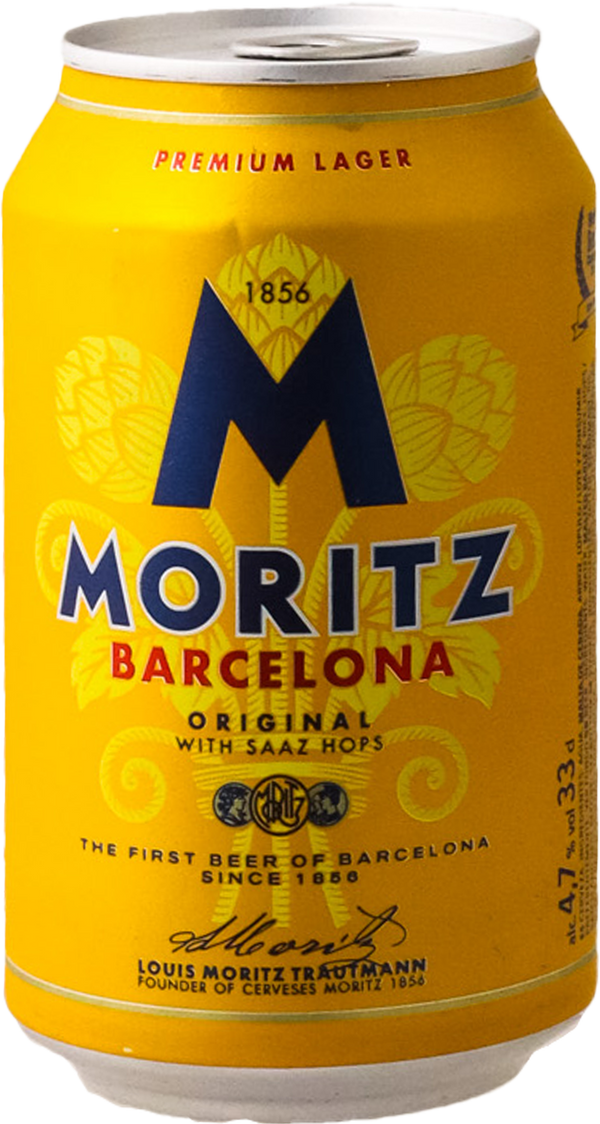 MORITZ - Original Lager Pilsner 4PACK