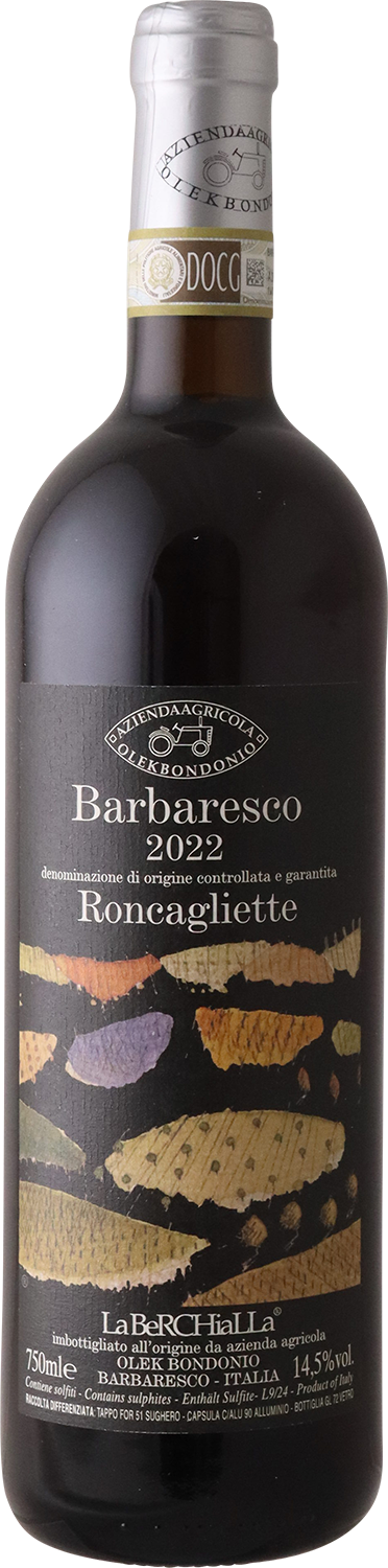 Olek Bondonio - 2022 Roncagliette Barbaresco