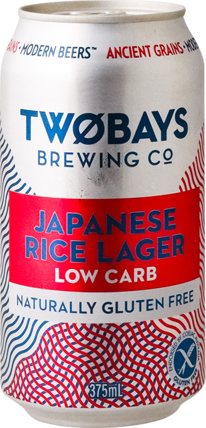 TWOBAYS - Low Carb Japanese Rice Lager 4PACK