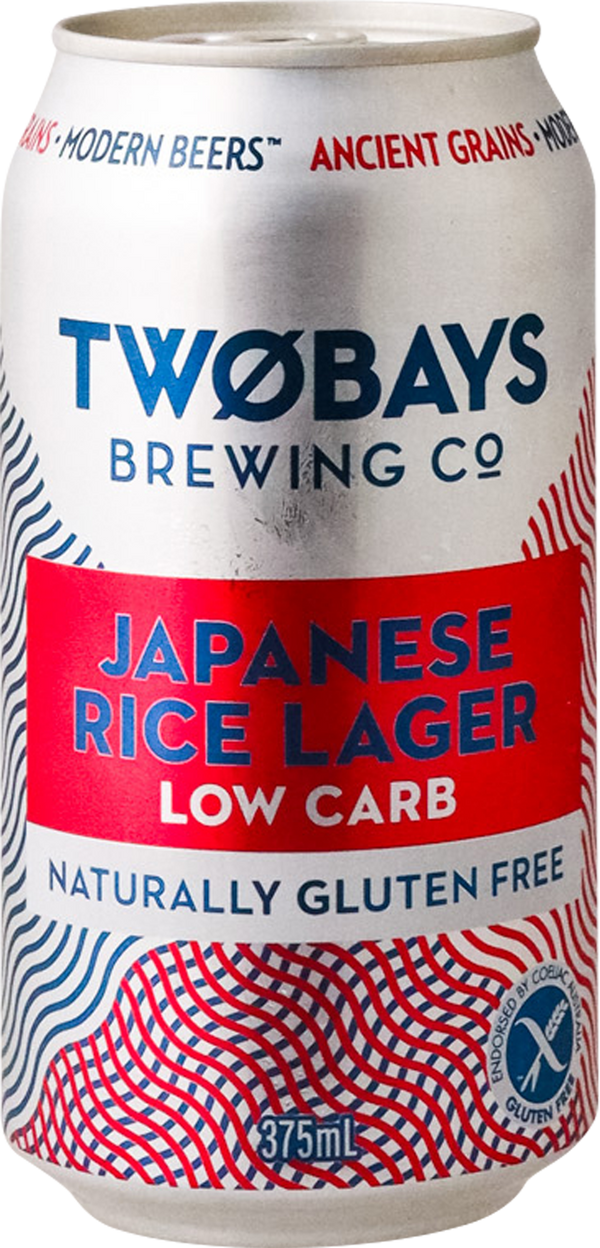 TWOBAYS - Low Carb Japanese Rice Lager 4PACK