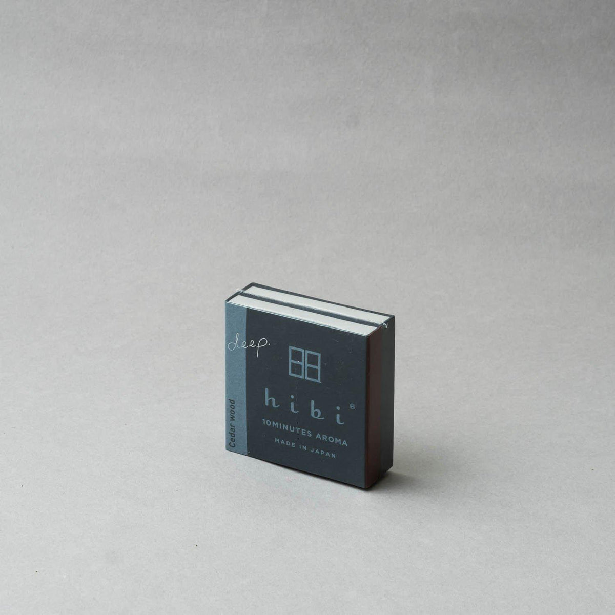 Hibi - 10 Minutes Aroma Incense Cedar Wood (Small Box)