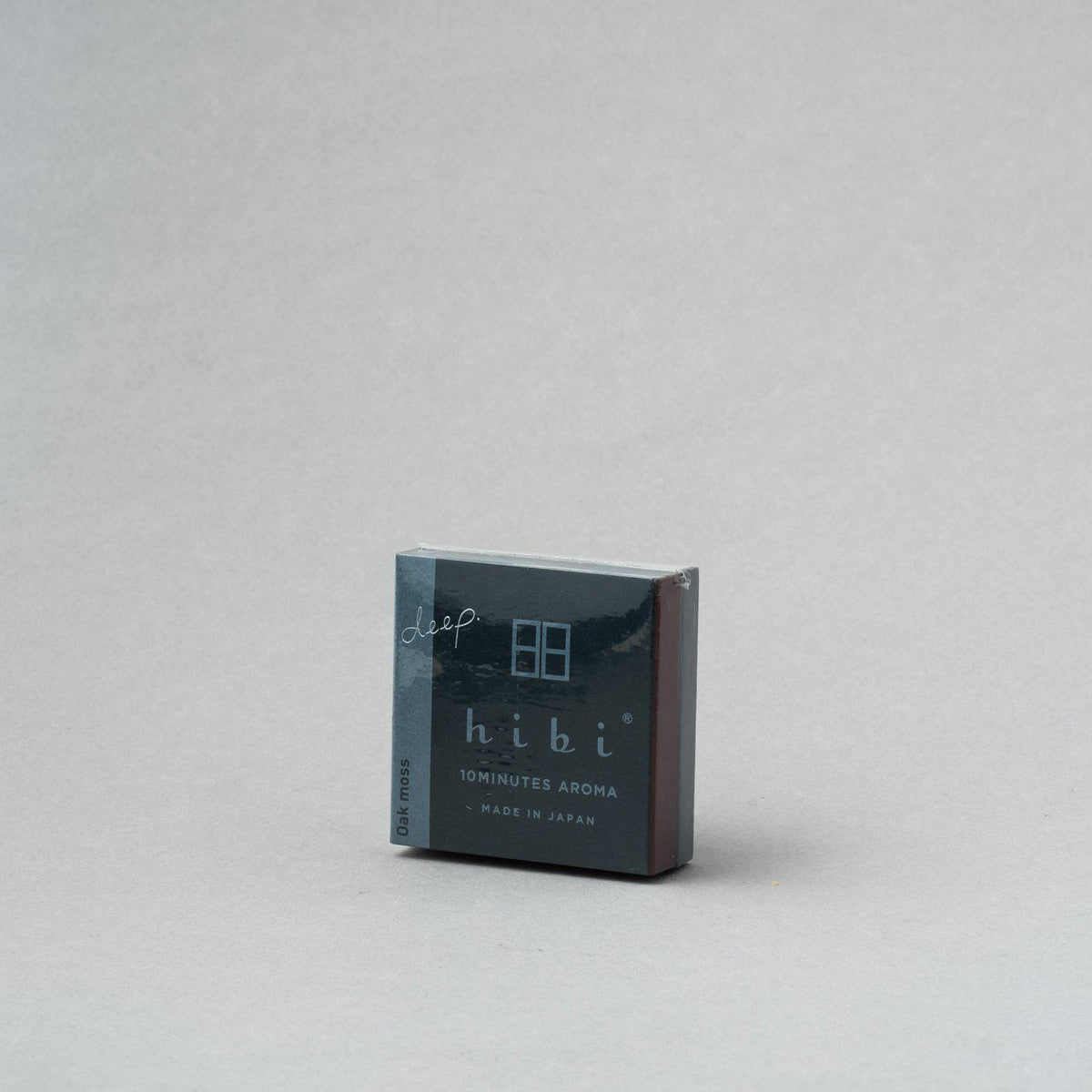 Hibi - 10 Minutes Aroma Incense Oak Moss (Small Box)