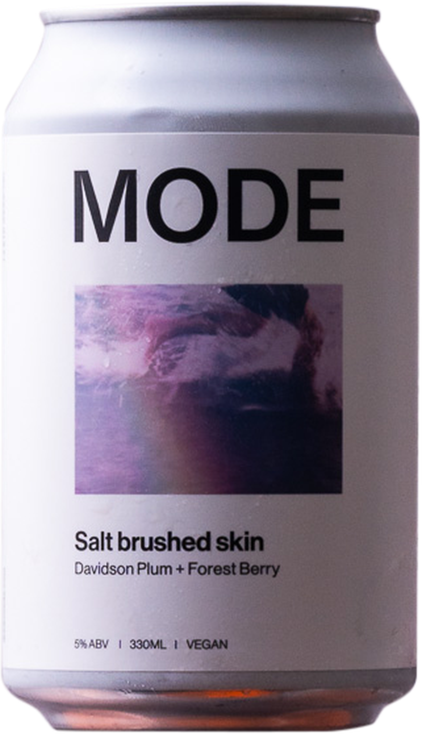 MODE SELTZER - SALT BRUSHED SKIN Davidson Plum & Forest Berry 4PACK