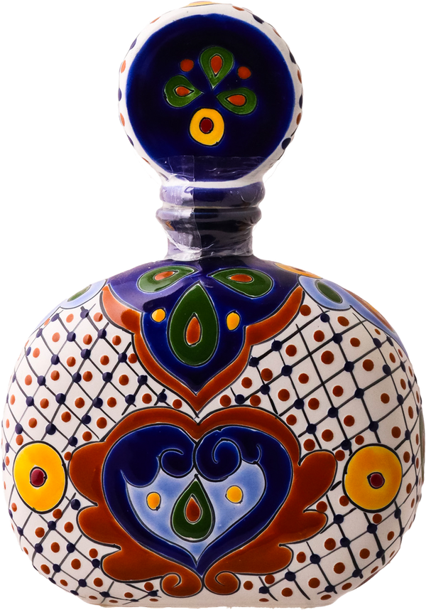 Los Azulejos - Tequila Anejo Colourful Heart Design