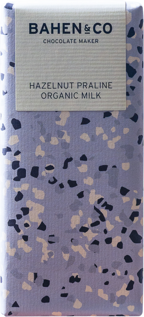 Bahen & Co Chocolate - Hazelnut Praline Organic Milk
