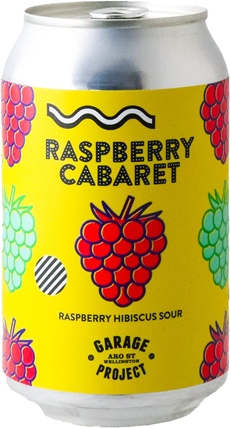 Garage Project - Raspberry Cabaret Raspberry & Hibiscus Sour 4PACK