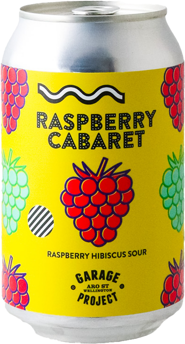 Garage Project - Raspberry Cabaret Raspberry & Hibiscus Sour 4PACK