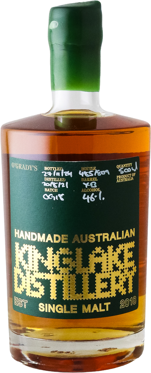 Kinglake Distillery - O'Grady's Bourbon Cask Single Malt