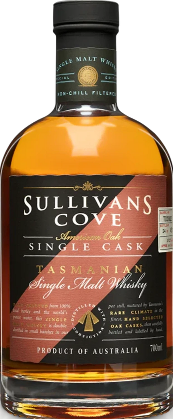 Sullivans Cove - American Oak Second Fill Single Malt Whisky