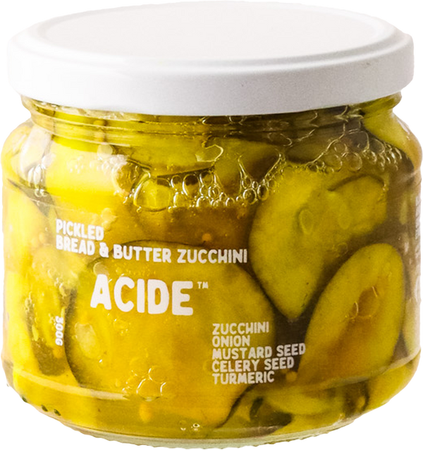 Acide - Pickled Bread & Butter Zucchini 300G