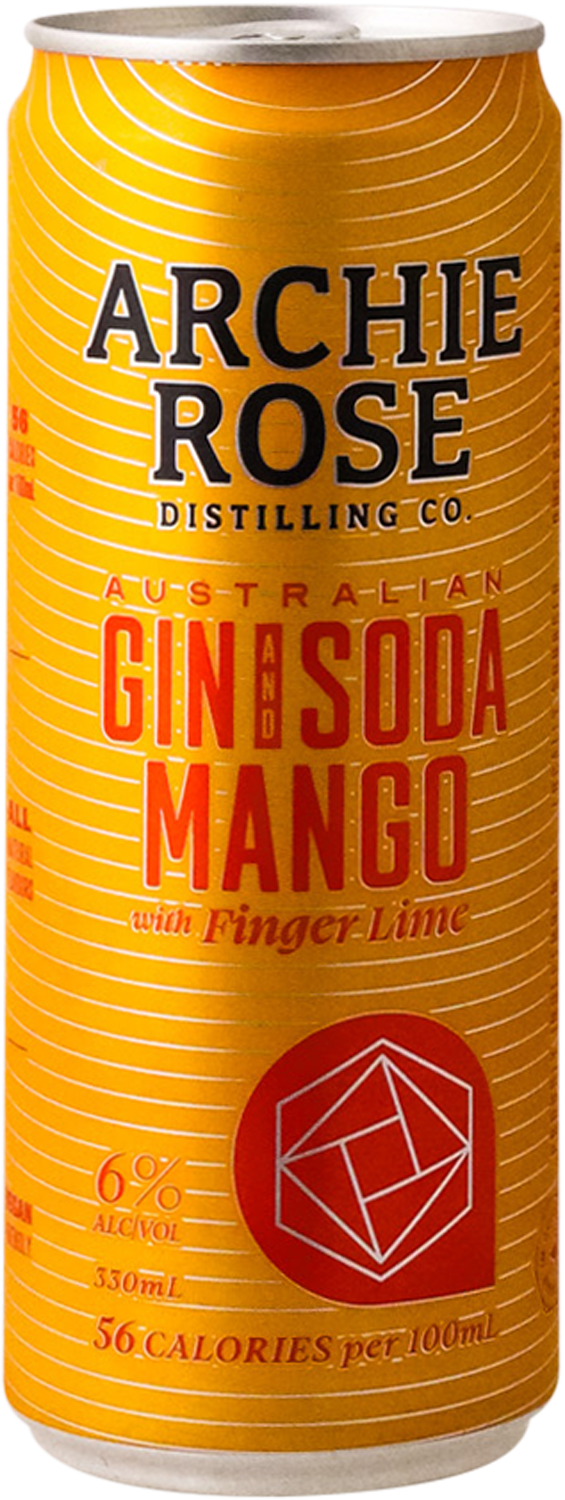 Archie Rose - Dry Gin Mango & Native Finger Lime 4PACK