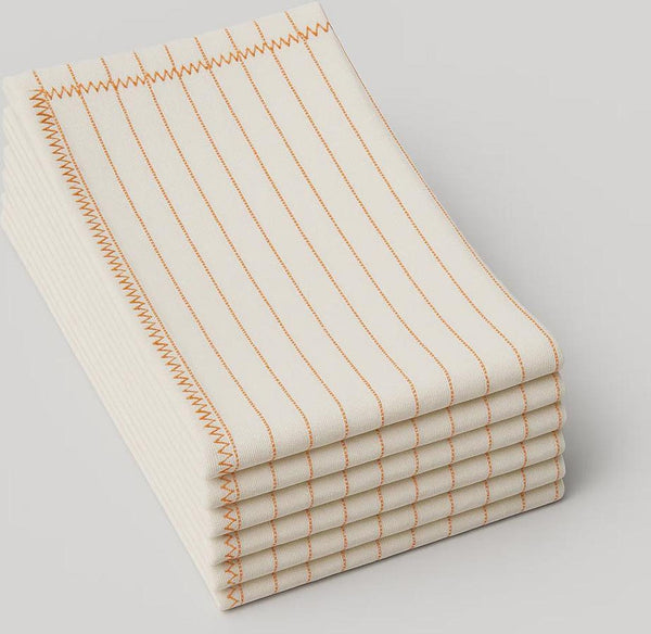 Asouvla - Apollo Sunburnt Orange Napkin Set of 4