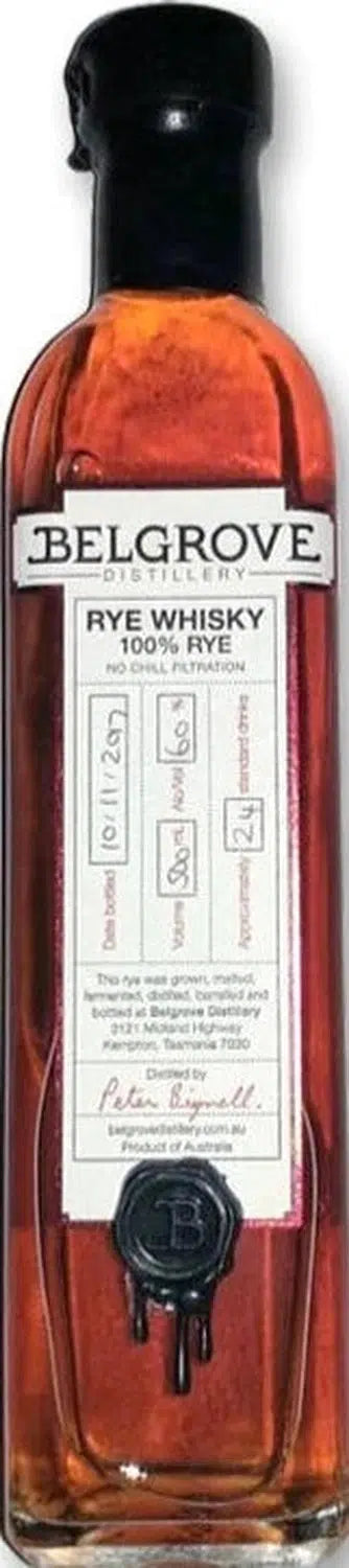 BELGROVE - Rye Whisky Pinot Noir Cask