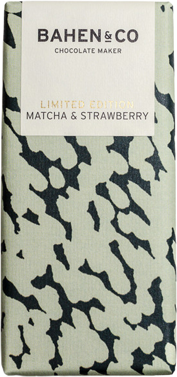 Bahen & Co - Matcha and Strawberry Organic Milk