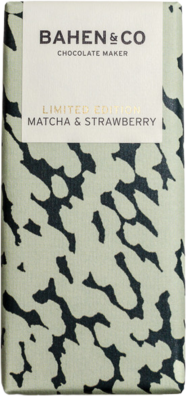 Bahen & Co - Matcha and Strawberry Organic Milk