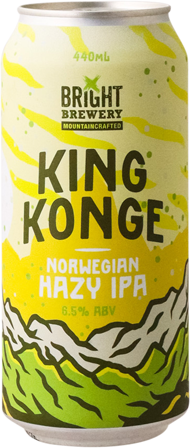 Bright Brewery - King Konge Norwegian Hazy IPA