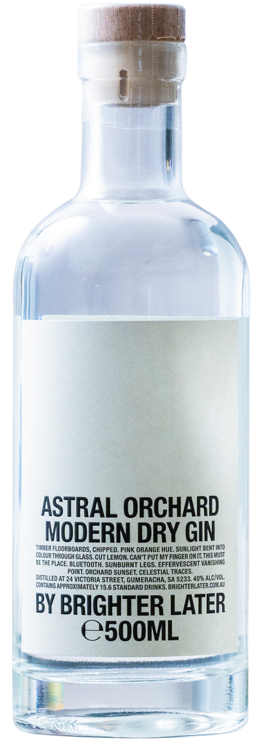 Brighter Later - ASTRAL ORCHARD MODERN DRY GIN