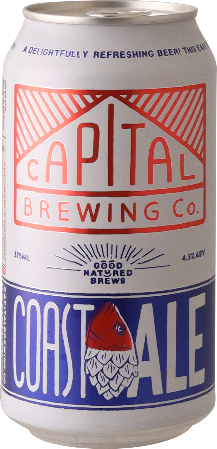 Capital Brewing Co - Coast Ale 375ml 4PACK