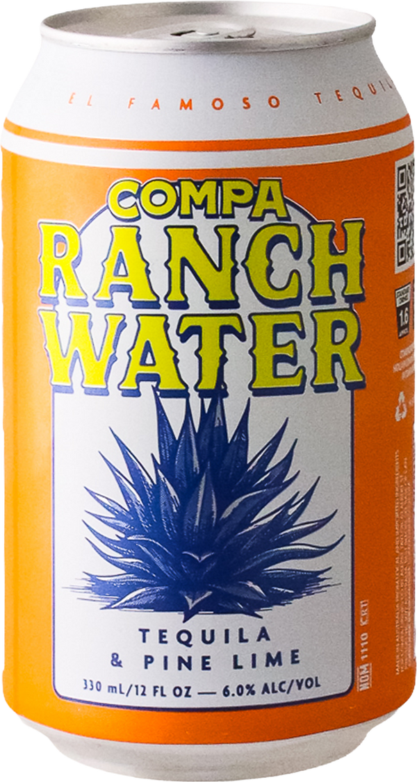 Compa - Pine Lime Ranch Water 4PACK