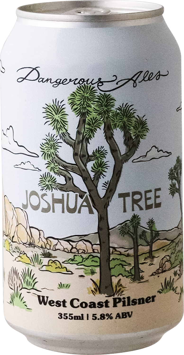 Dangerous Ales - Joshua Tree West Coast Pilsner 4 PACK