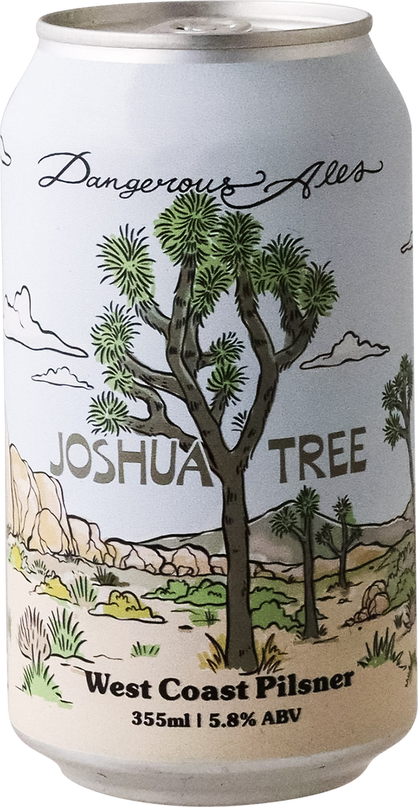 Dangerous Ales - Joshua Tree West Coast Pilsner 4 PACK