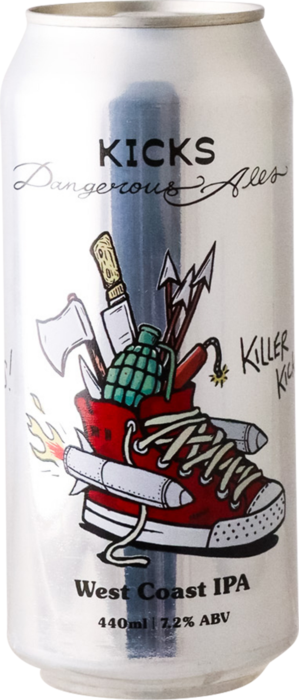 Dangerous Ales x Kicks Brewing - Killer Kicks West Coast IPA