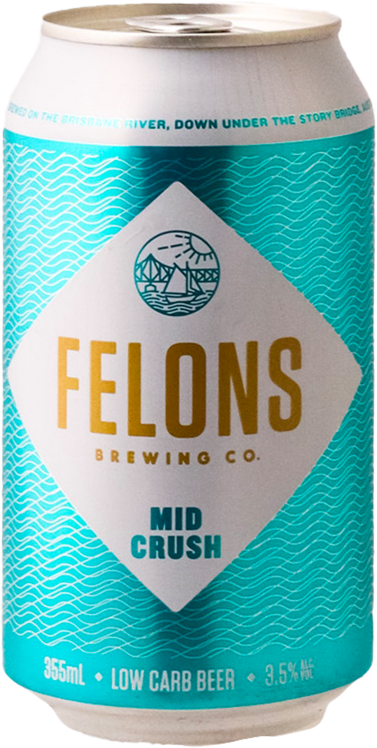 Felons Brewing Co. - Mid Crush Ale 4PACK
