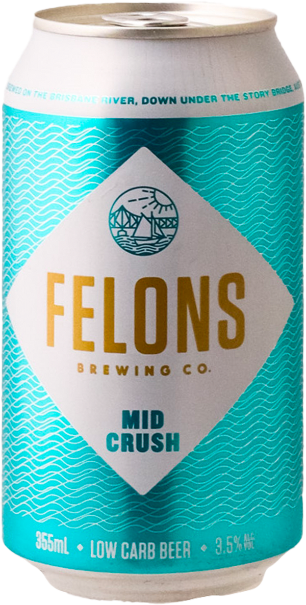 Felons Brewing Co. - Mid Crush Ale 4PACK