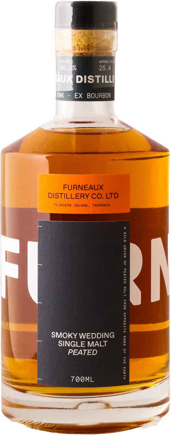 Furneaux Distillery - Smoky Wedding Single Malt Peated Bourbon Cask Whisky