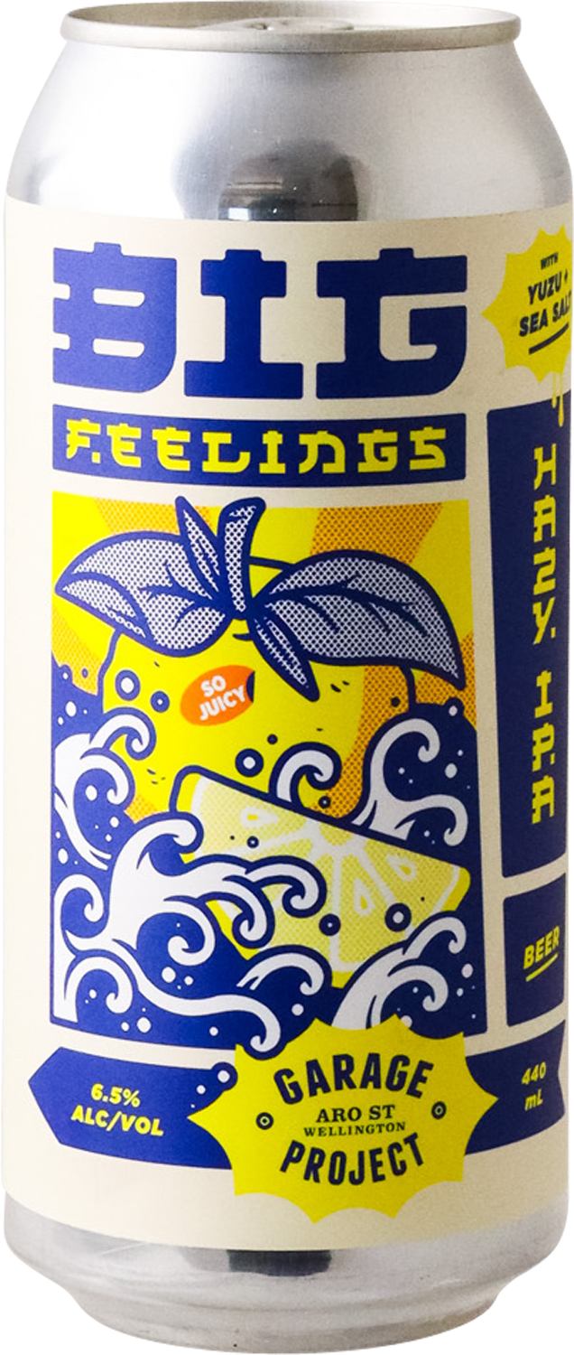 Garage Project - Big Feelings Yuzu & Sea Salt Hazy IPA