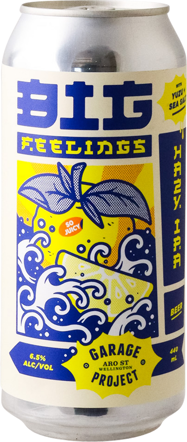 Garage Project - Big Feelings Yuzu & Sea Salt Hazy IPA