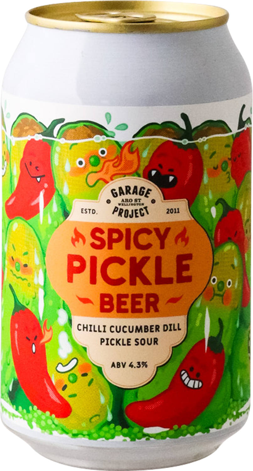 Garage Project - Spicy Pickle Beer 4PACK