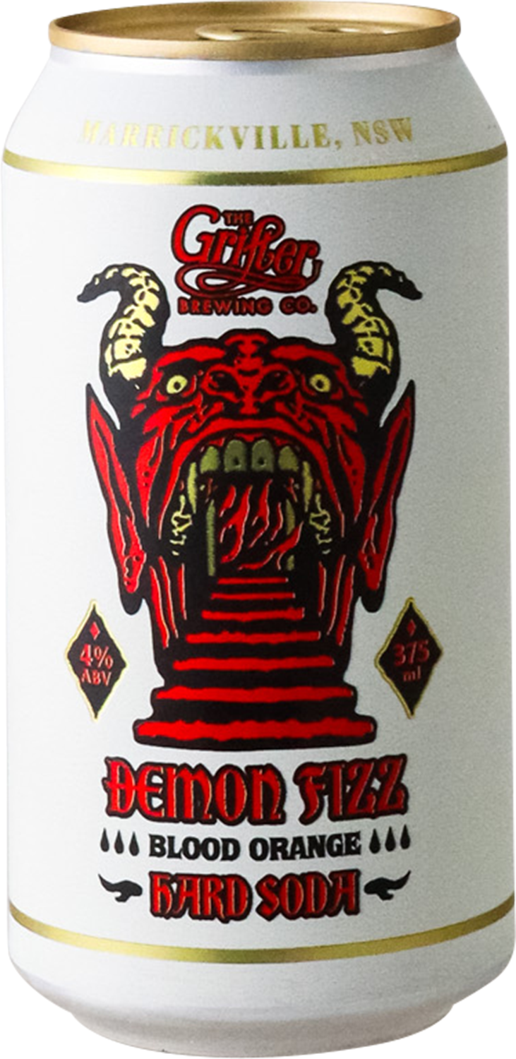 Grifter - Demon Fizz Blood Orange Hard Soda 4PACK