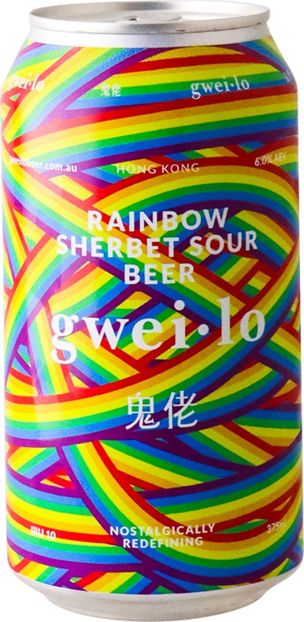 Gweilo - Rainbow Sherbet Sour 4PACK