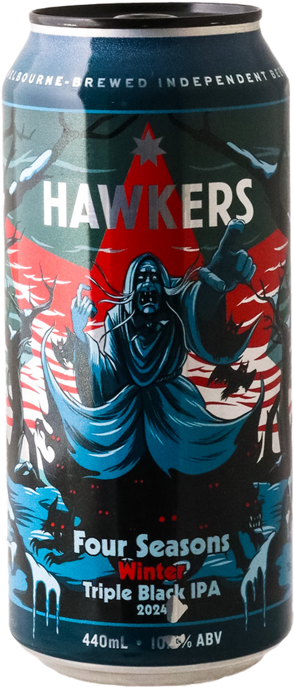 Hawkers - Four Seasons Winter Triple Black IPA