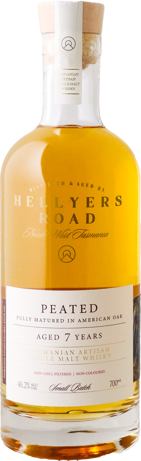 Hellyers Road Distillery - 7 Year Old Peated Single Malt 700ml