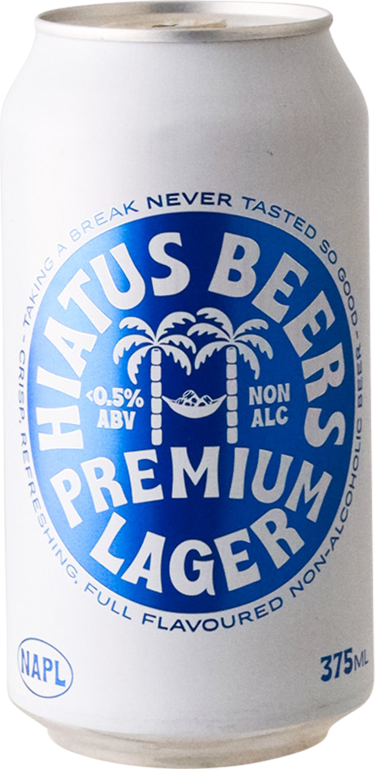 Hiatus - Non Alcoholic Premium Lager 4PACK