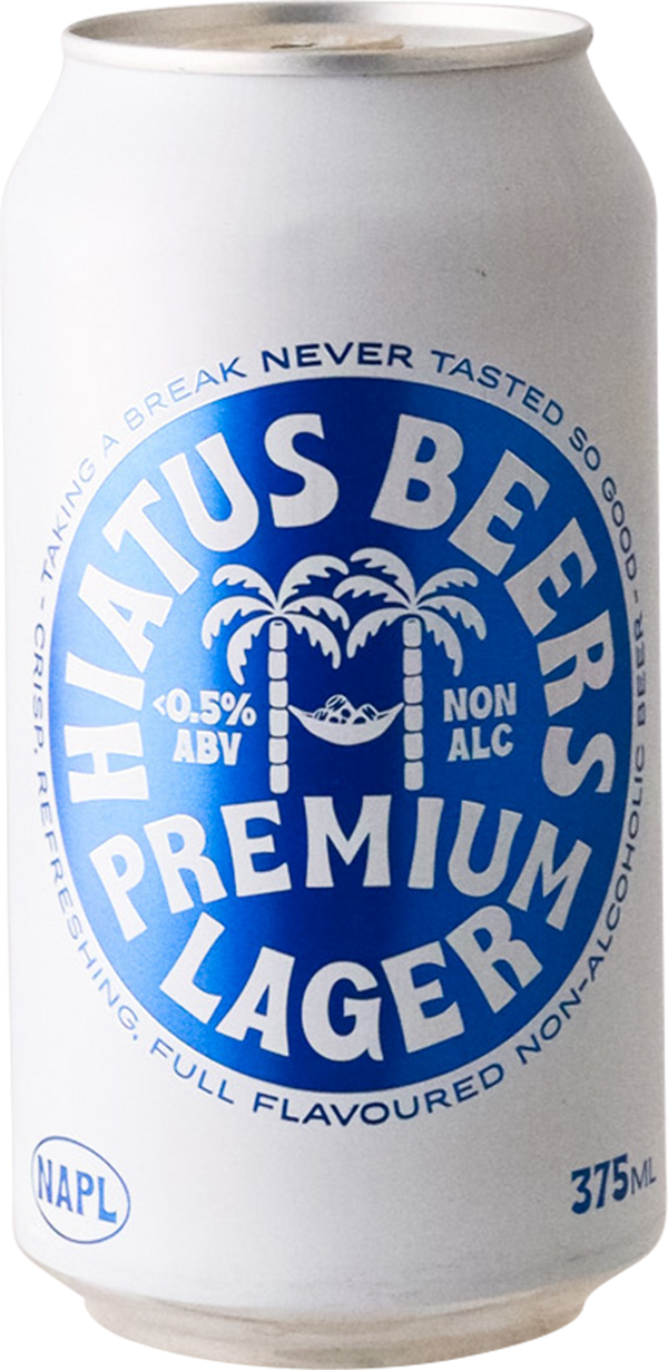Hiatus - Non Alcoholic Premium Lager 4PACK
