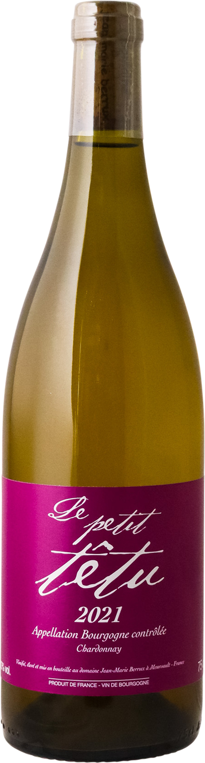 Jean-Marie Berrux - 2021 Le Petite Têtu AOC Bourgogne Blanc